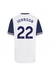 Tottenham Hotspur Brennan Johnson #22 Jalkapallovaatteet Kotipaita 2024-25 Lyhythihainen